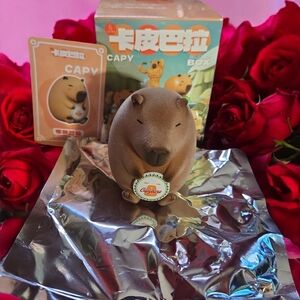 Flocked Capybara Blind Box Confirmed